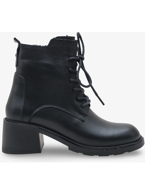 Olia Kadın Postal Bot - Siyah