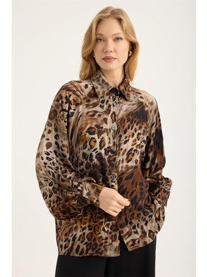 Home Store Leo Desenli Reglan Kesim Gömlek