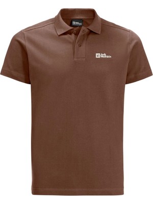 Jack Wolfskin Essential Polo M  Erkek Polo Tshirt