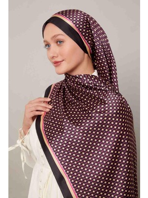 Levidor Siyah Halkalı Benek Desen Angel Şal