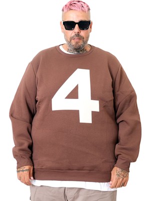 Mode Xl Büyük Beden Erkek Sweat Bisiklet 4 U25809