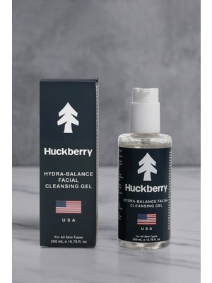 Huckberry Arındırıcı Yüz Temizleme Jeli 200 ml Tüm Ciltler İçin Hyaluronik Asit İçerir