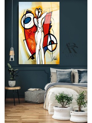 AR AJANS KANVAS TABLO Tutkunun Dansı Dekoratif Cam Tablo