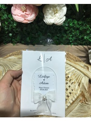YD Shop Uv Baskı Pleksi Magnet Söz, Nişan, Nikah, Düğün, Kına 10 Adet
