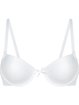 Intive Lingerie Nbb Desteksiz Balenli V Yaka Kesim Cuplı Basic Klasik Kesim Sütyen- 3528