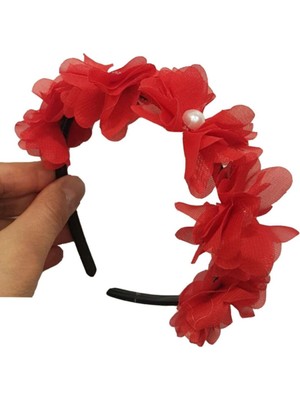 Evsay Mezuniyet,kına Gecesi Nedime Tacı Lohusa Tacı Incili ve Lazer Gül 10LU