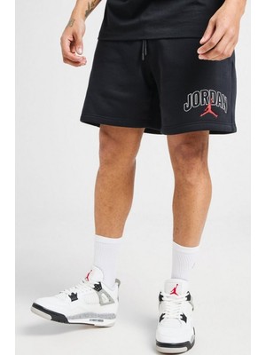 Nike Jordan Brooklyn Fleece Oversize Kesim Siyah Erkek Şort
