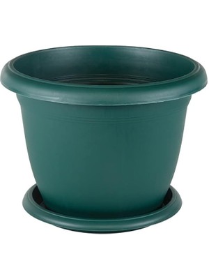 V509 Villa Saksı Set No: 9 22 Litre, 42 Cm, Yesil