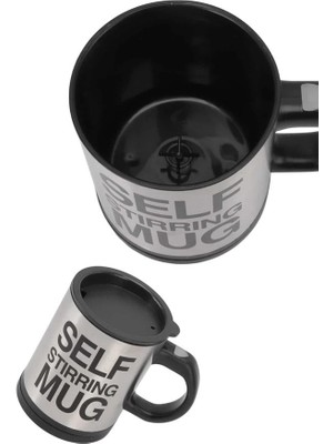 Ronanna Karıştırıcı Özellikli Mikser Kupa Bardak Kompakt Taşınabilir Mug