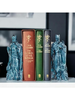 Yüzüklerin Efendisi Argonath Geçidi Figürlü Kitap Tutucu