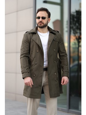 Baselco Apoletli Kemerli Trençkot