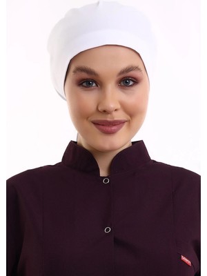 Tesettür Bone - 101 Beyaz