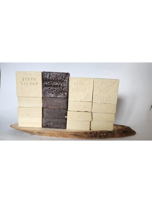 Akıllı Durak Doğal Üretim Sabunu Karışık (Çam Ardıç Kükürt-Bebek-Eşek Sütlü-Keçi Sütlü) 12'li Set