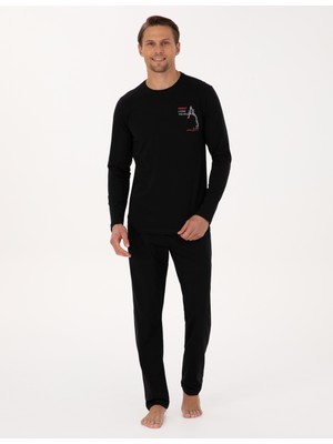 Pierre Cardin Erkek Siyah Pijama Takımı 50322635-001