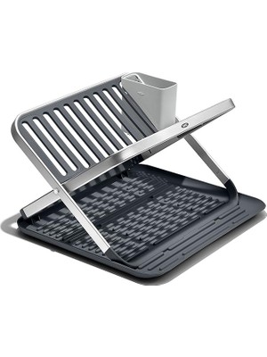 - Good Grips 13322800 Katlanabilir Alüminyum Tabak Standı