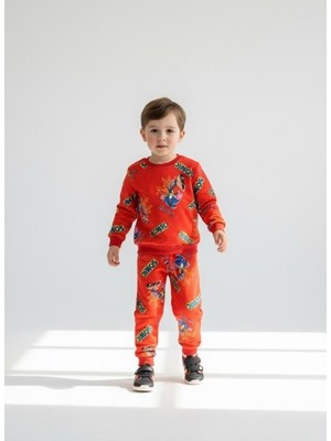 Kumrunun Dünyası Renkli Alt Üst Takım Pijama Takımı (Kalıbı Dar)