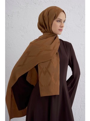 Armine Lyocell Naia Zikzak Desen Şal  1- 74