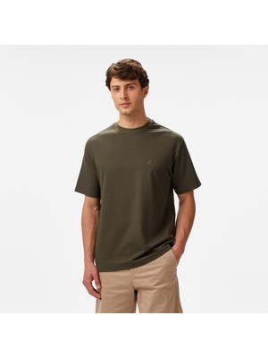 Nautica Erkek Yeşil Comfort Fit T-Shirt