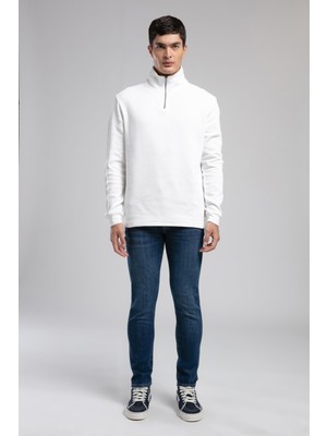 Lee Cooper Jagger Normal Bel Dar Kesim Düz Paça Mavi Erkek Jean Pantolon