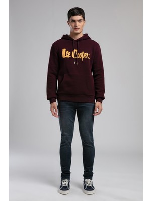 Lee Cooper Jack Erkek Slım Dar Kesim Yüksek Bel Dar Paça Jean Pantolon Mavi