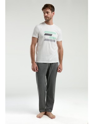 Arnetta Erkek Büyük Beden Cepli Yazlık Pijama Takım