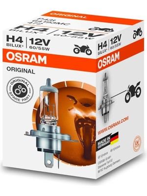 H4 12V 60/55W Far Ampulü - 2 Adet