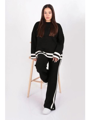 Fashion Friends Triko Takım Siyah