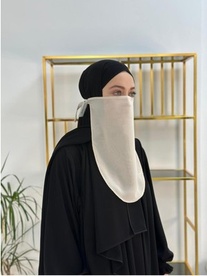 Erasra Class Iç Pece Baglamalı ,hijab ,nikap Bej Renk