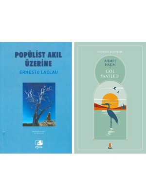 Kapı Yayınları Popülist Akıl Üzerine + Göl Saatleri