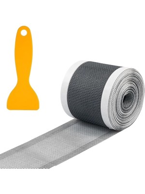 Misda Store Amaçlı Gider Süzgeci, Sineklik Tamir Kiti, 12CM*4 Metre Gider Süzgeci ve Tamir Kiti Set