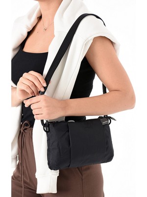 Ayakkabı Fuarı Elit 25KSNM6011T Kadın Omuz Çantası Siyah