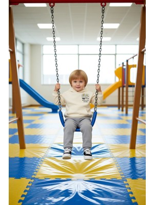 FRM Erkek Çocuk Şardonlu Kapüşonlu Sweatshirt ve Eşofman Altı Kombinasyonu Kaliteli Şık Rahat