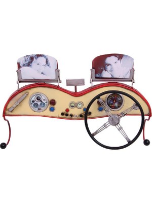 Stumbanng Dekoratif Metal Askı Çerçeveli ve Araba Konsolu Temalı Hediyelik