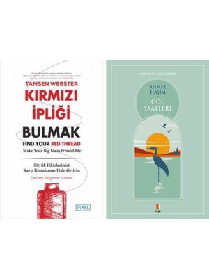 Kapı Yayınları Kırmızı Ipliği Bulmak + Göl Saatleri