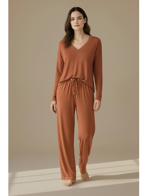 Katia & Bony Kadın Uzun Kollu Üst Moka