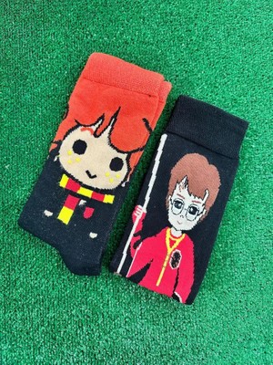 CNS RON VE HARRY QUIDDITCH ÇİFT SOKET ÇORAP