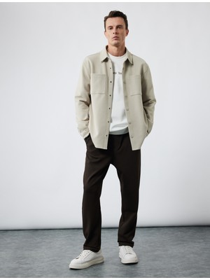 Koton Normal Bel Pamuklu Regular Fit Eşofman Altı