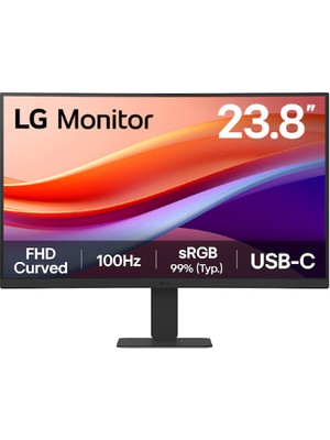 Corsair 23.8 Lg 24U421A-B Fhd 5ms 100HZ HDMI Usb-C Curved