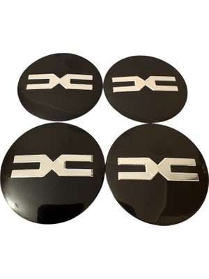 Renault Reanult Dacia Alüminyum 56 mm 4 Adet Jant Göbek Stıcker