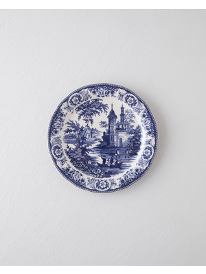 English Home Preston Stoneware Servis Tabağı 26 cm Lacivert