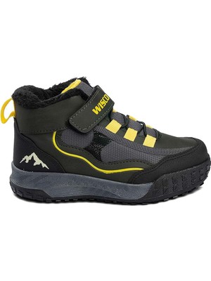 Moda Ayakkabı23 Moda Ayakkabı Visco 064 Erkek Çocuk Kışlık Bot Ayakkabı