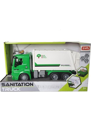 Ctoy oyuncak ışıklı Sesli Çöp KAMYONU CTOY-PY8920A