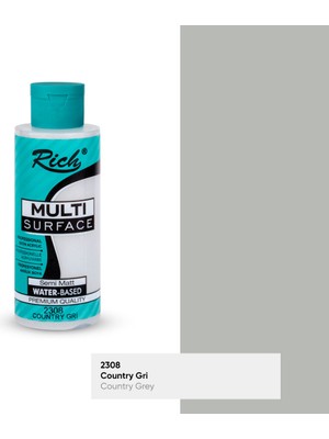 Rich Multi Surface  120 cc Country Gri