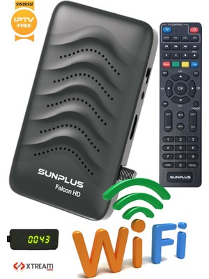 Snrelk  Hama Çanaklı Çanaksız Dahili Wifi Full Hd Uydu Alıcısı