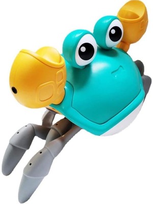 Halitcan Oyuncak Sesli Işıklı Sensörlü Şarjlı Yengeç