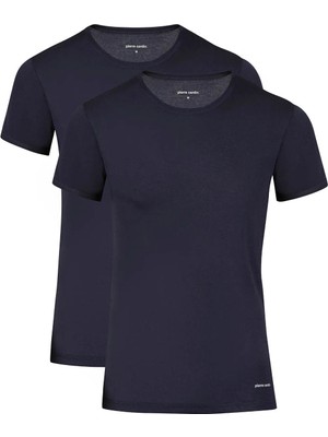 Pierre Cardin Erkek Ikili Ribana Regular T-Shirt L1.PC.004.0A.12.15