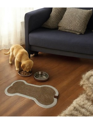 Home İnn Tekstil Kedi, Köpek Evcil Hayvan Mama Matı, Paspası