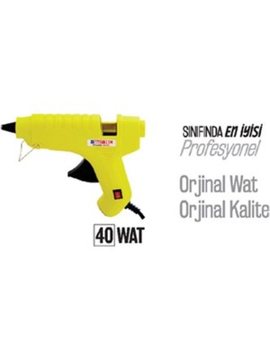 NalburBaba Silikon Mum Tabancası 80 Watt