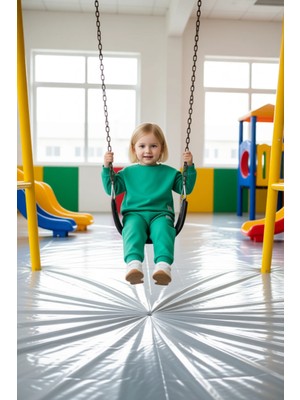 FRM Kız Çocuk Konforlu Örme Iki Parça Set Kaliteli Şık Rahat  Günlük