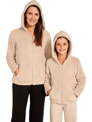 Sweet's Collection Içi Polar Kadın Genç Çocuk Welsoft Peluş Ceket